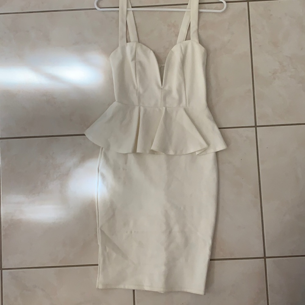 White dress from Lulu’s